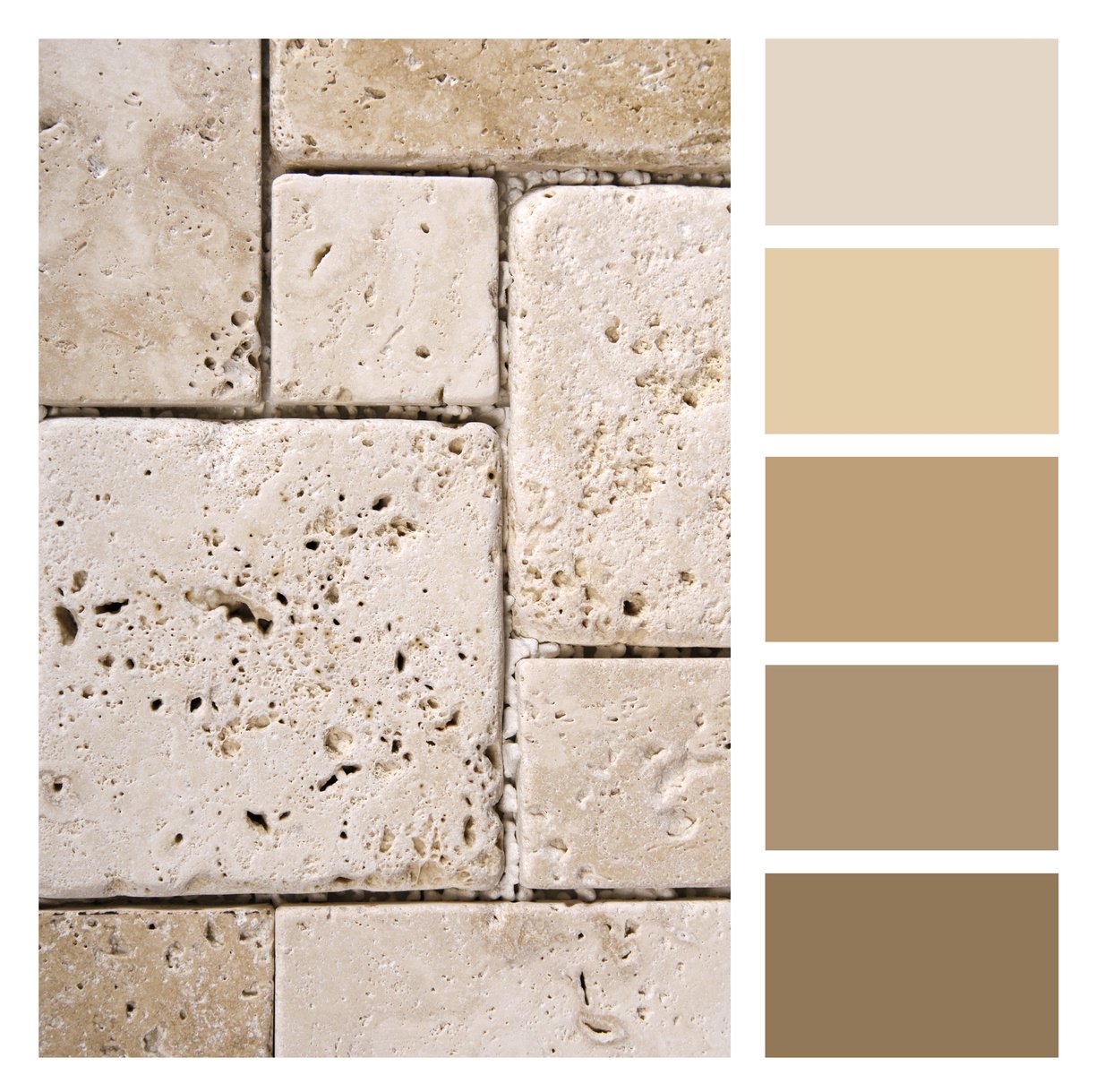 stone color palette